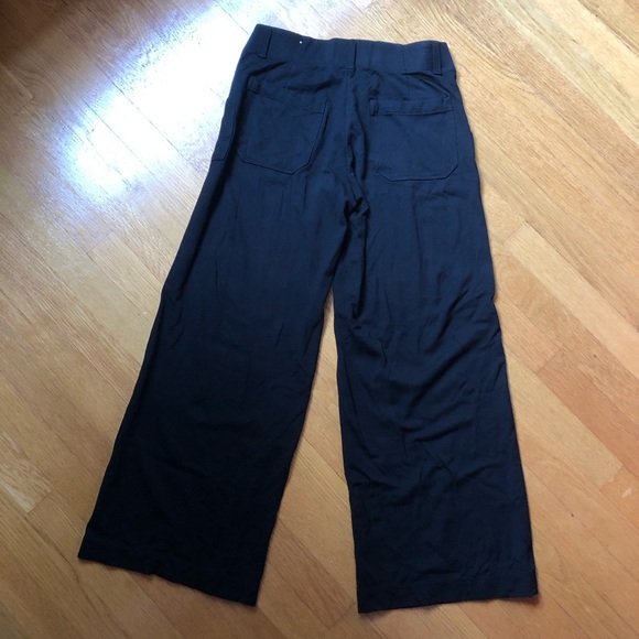 Max Studio wide leg black pant - Picture 2 of 6